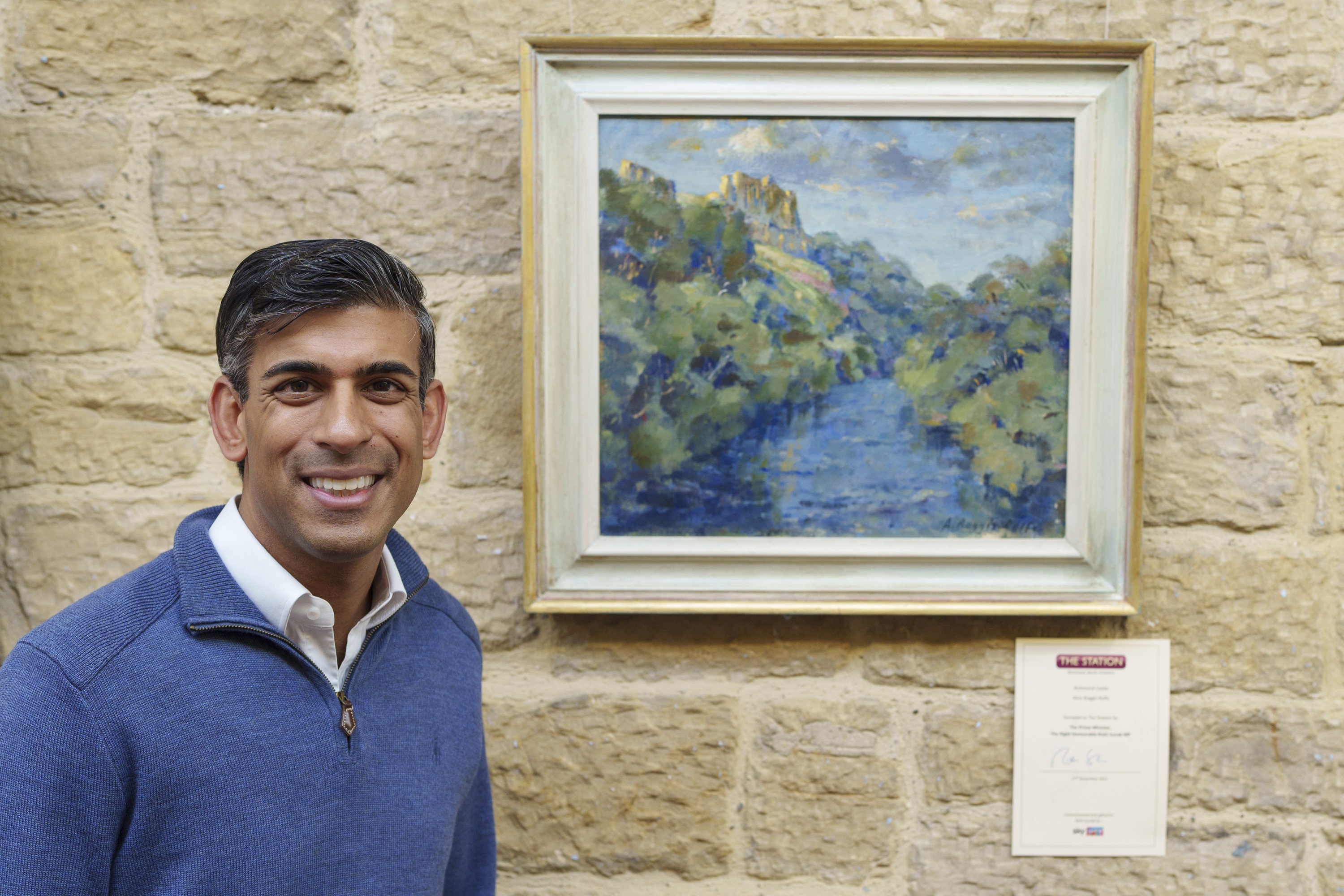 PRIME MINISTER’S PAINTING TO BE AUCTIONED FOR ARTS VENUE